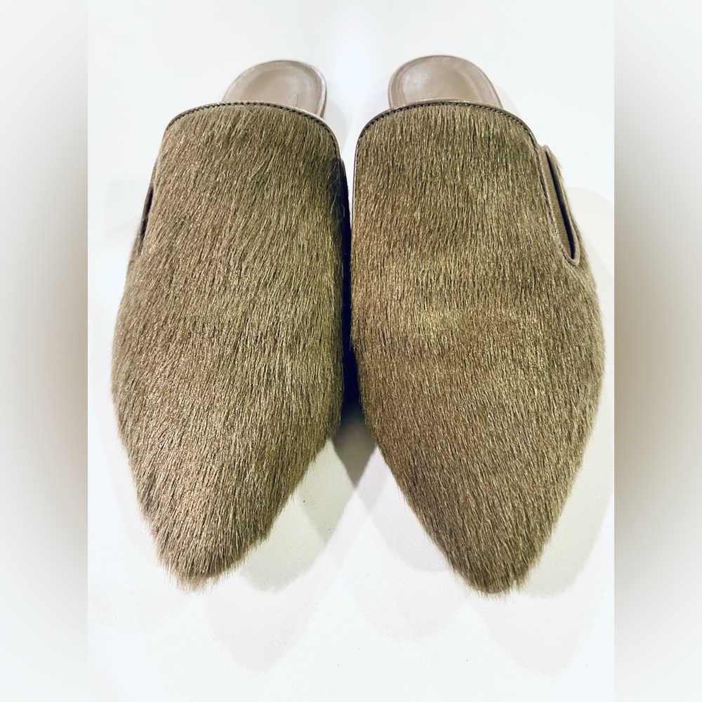 Jenni Kayne pony hair mule light brown size 37 - worn once - Picture 2 of 7